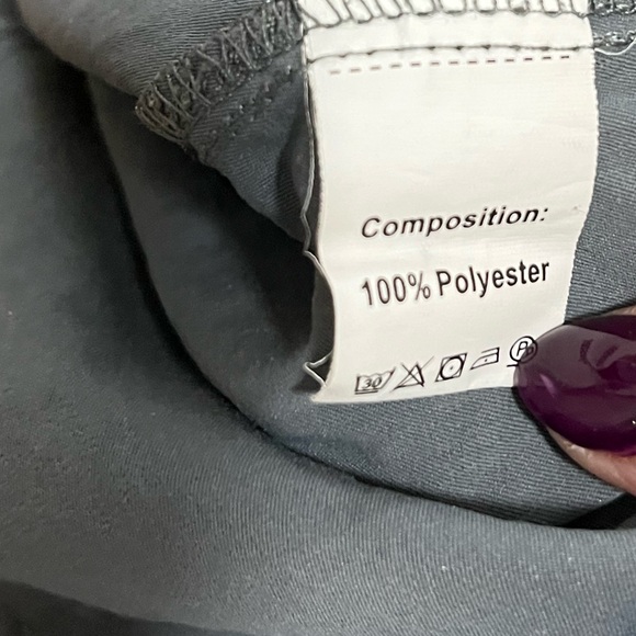 SHEIN Gray Cargo Pants Women’s Size M Utility Straight Leg - Picture 6 of 11